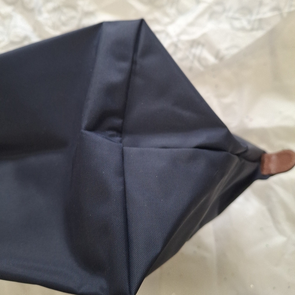 Authentic Longchamp Le Pliage Navy Small Top Handle Bag - Picture 17 of 17